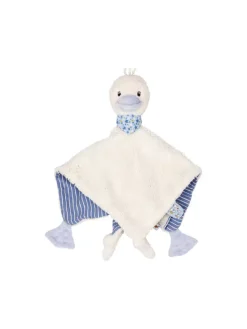 BABY GLÜCK, Schnuffeltuch - Gans Hellblau