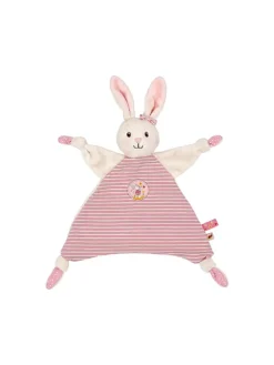 BABY GLÜCK, Schnuffeltuch - Häschen Rosa