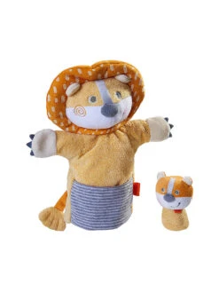HABA, Handpuppe Löwe Mit Baby