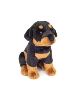 HERMANN TEDDY, Plüschtier - Rottweiler Sitzend 30cm