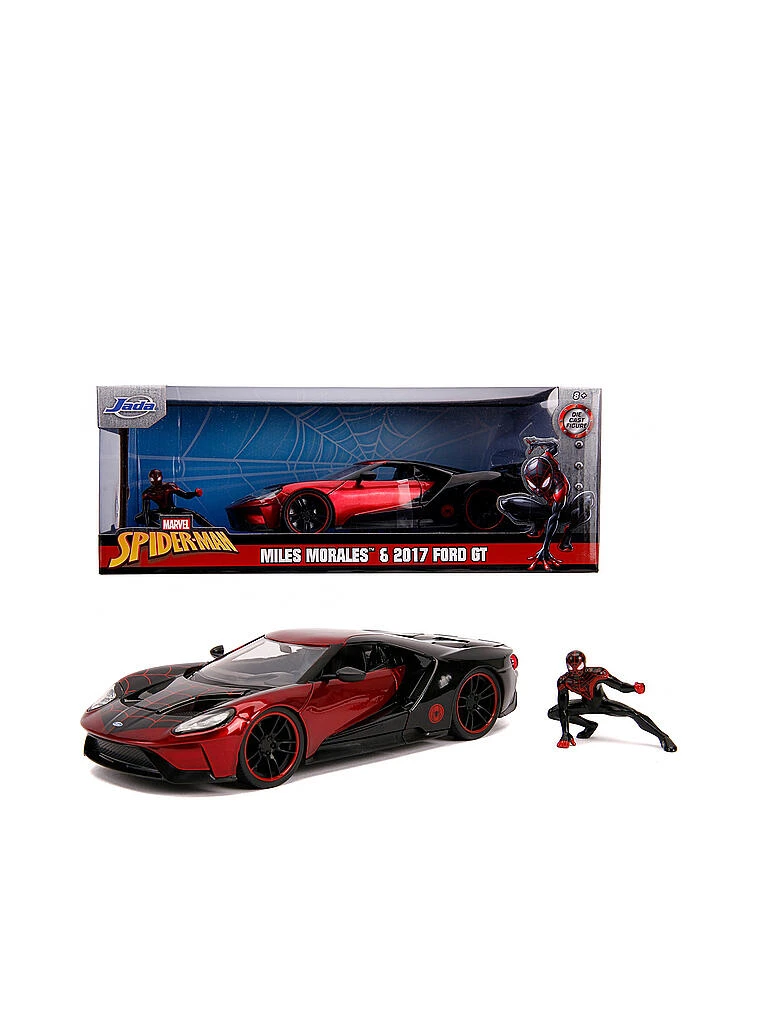 JADA, Marvel Miles Morales 2017 Ford GT 1:24 3 JADA, Marvel Miles Morales 2017 Ford GT 1:24