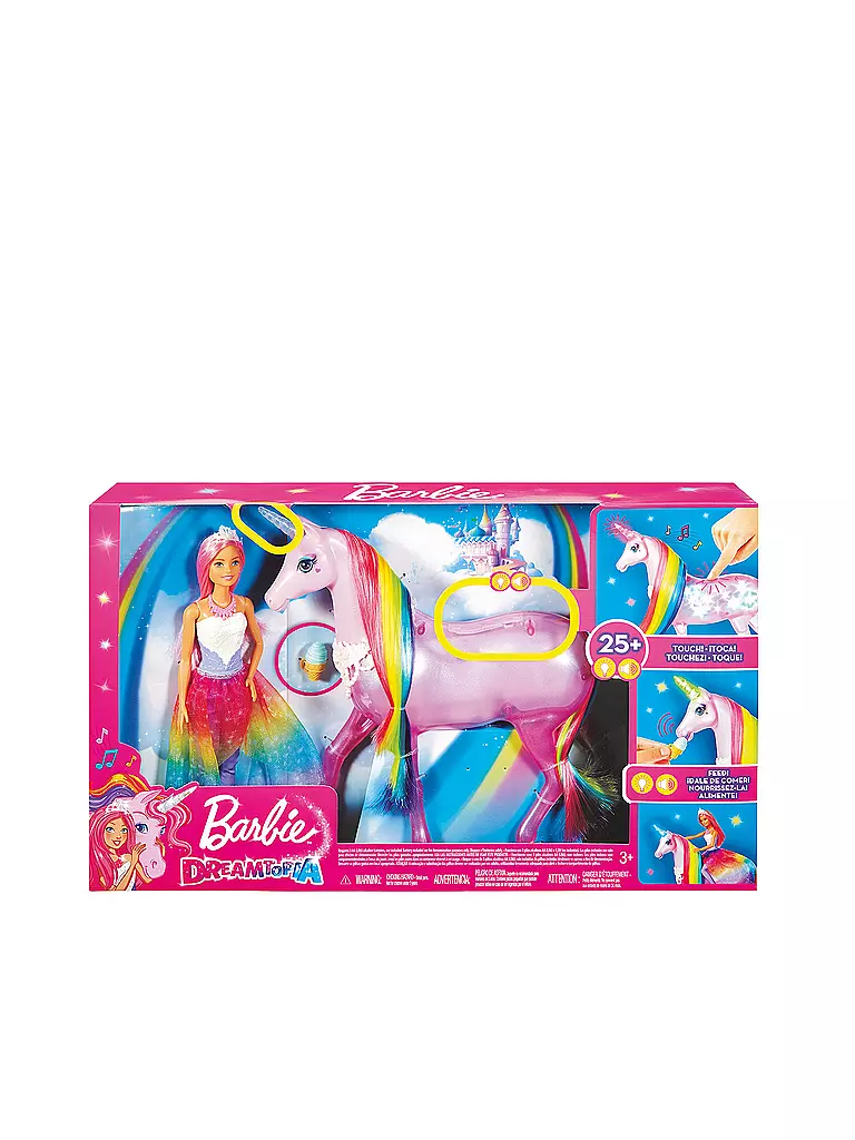 MATTEL, Barbie Dreamtopia Magisches Zauberlicht Einhorn 4 MATTEL, Barbie Dreamtopia Magisches Zauberlicht Einhorn – Bild 2