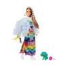 MATTEL, Barbie Extra Puppe Im Regenbogenkleid -Kinder Spielzeug Geschäft mattel barbieextrapuppeimregenbogenkleid 1 768 1024 75 7455724 1