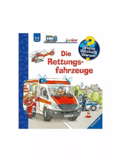 RAVENSBURGER, Buch - Wieso Weshalb Warum Junior - Die Rettungsfahrzeuge (23)