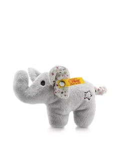 STEIFF, Mini Knister-Elefant Mit Rassel 11cm