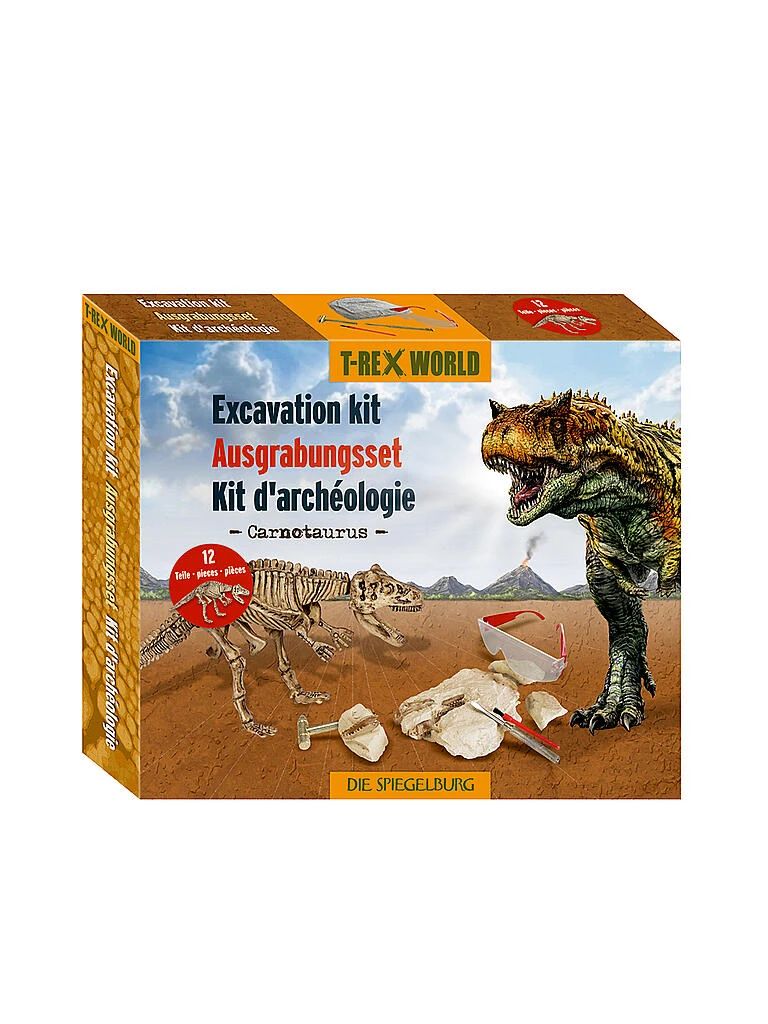 T-REX WORLD, Großes Ausgrabungsset Carnotaurus 3 T-REX WORLD, Großes Ausgrabungsset Carnotaurus