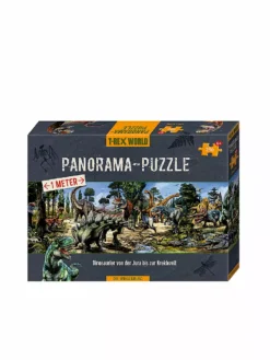 T-REX WORLD, Panorama-Puzzle T-Rex World (250 Teile)