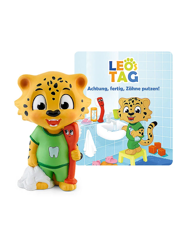 TONIES, Hörfigur - Leo´s Tag - Achtung, Fertig, Zähneputzen! 3 TONIES, Hörfigur - Leo´s Tag - Achtung, Fertig, Zähneputzen!