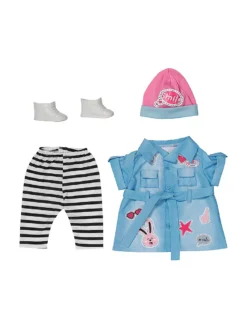 ZAPF CREATION, BABY Born Deluxe Jeans Kleid 43cm