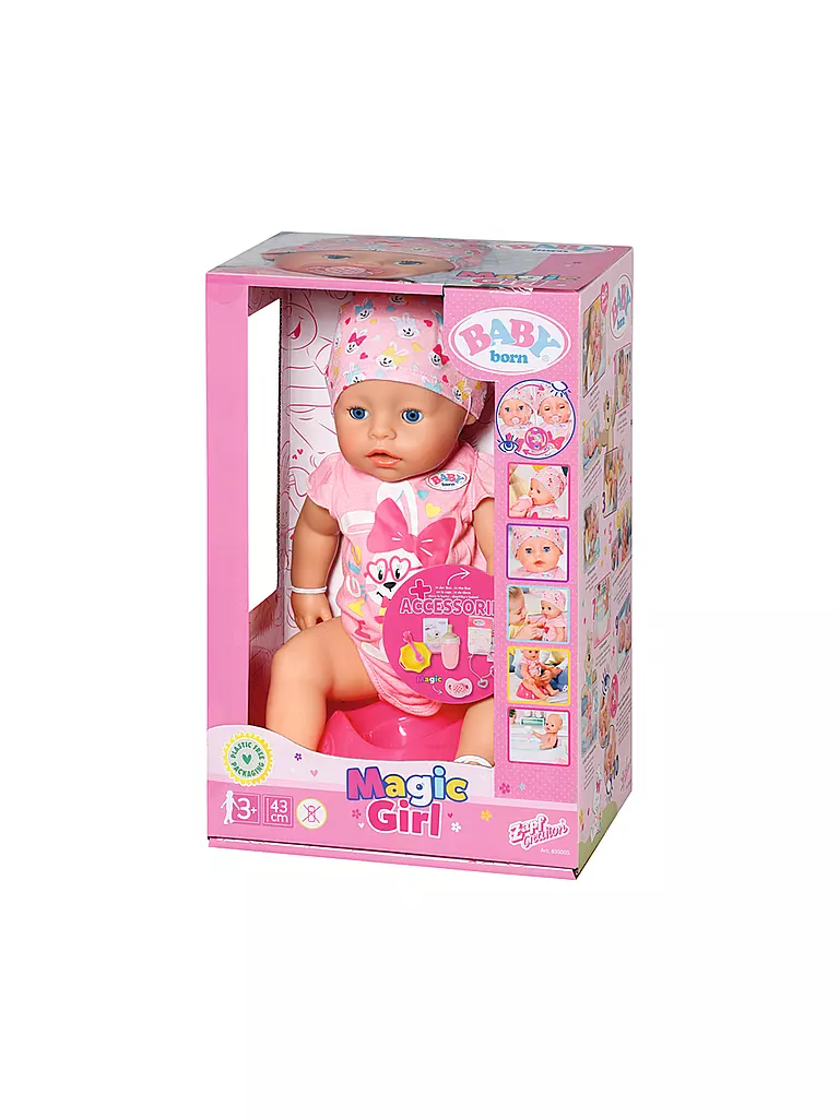 ZAPF CREATION, BABY Born Magic Girl 43cm 12 ZAPF CREATION, BABY Born Magic Girl 43cm – Bild 10